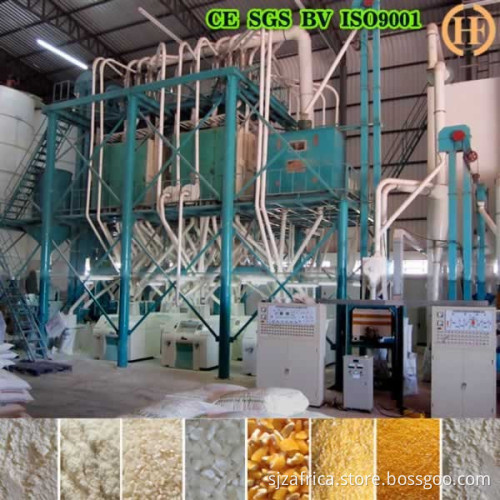 most popular 30/d maize grinding mill for corn flour making process
